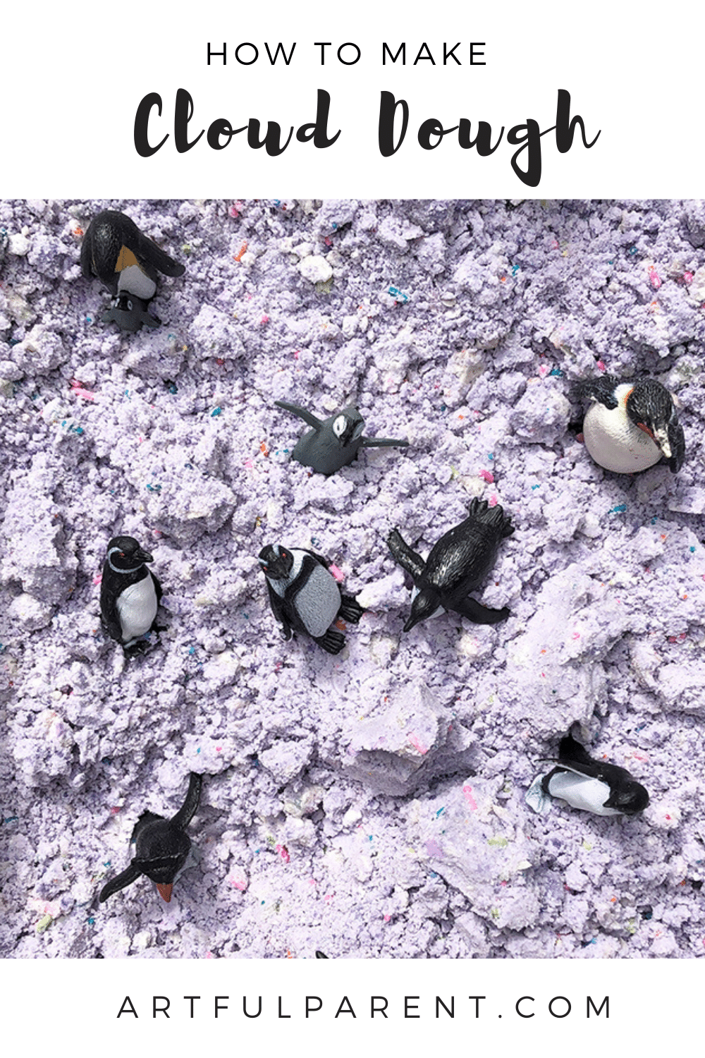 How to Make Cloud Dough for Kids