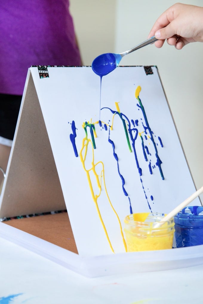 drip painting