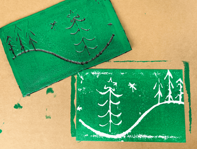 handmade christmas card