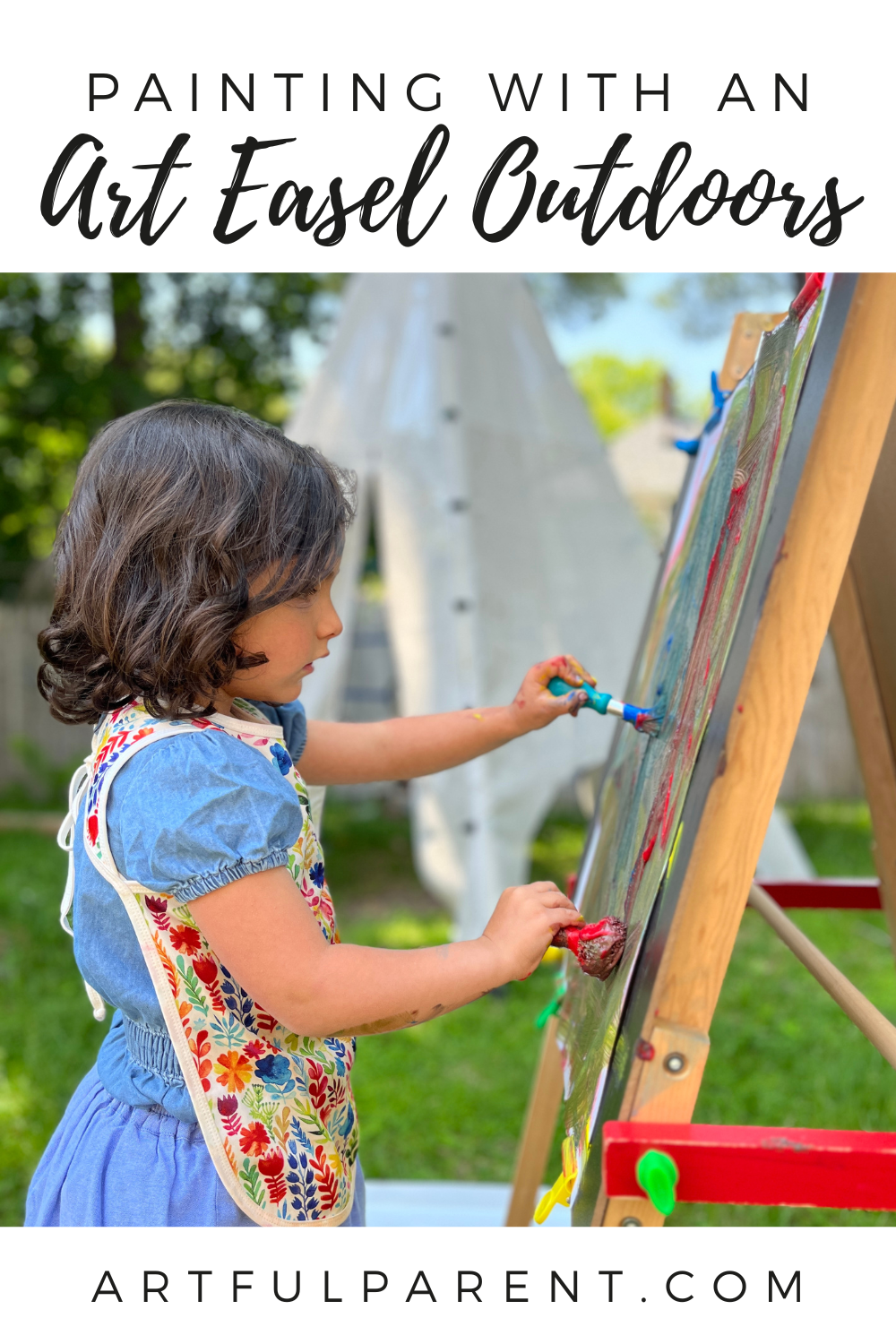 art easel pinterest