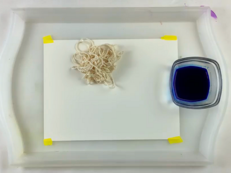yarn painting materials