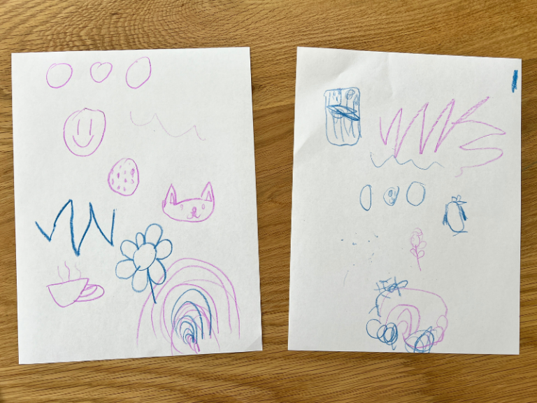 simon says drawings