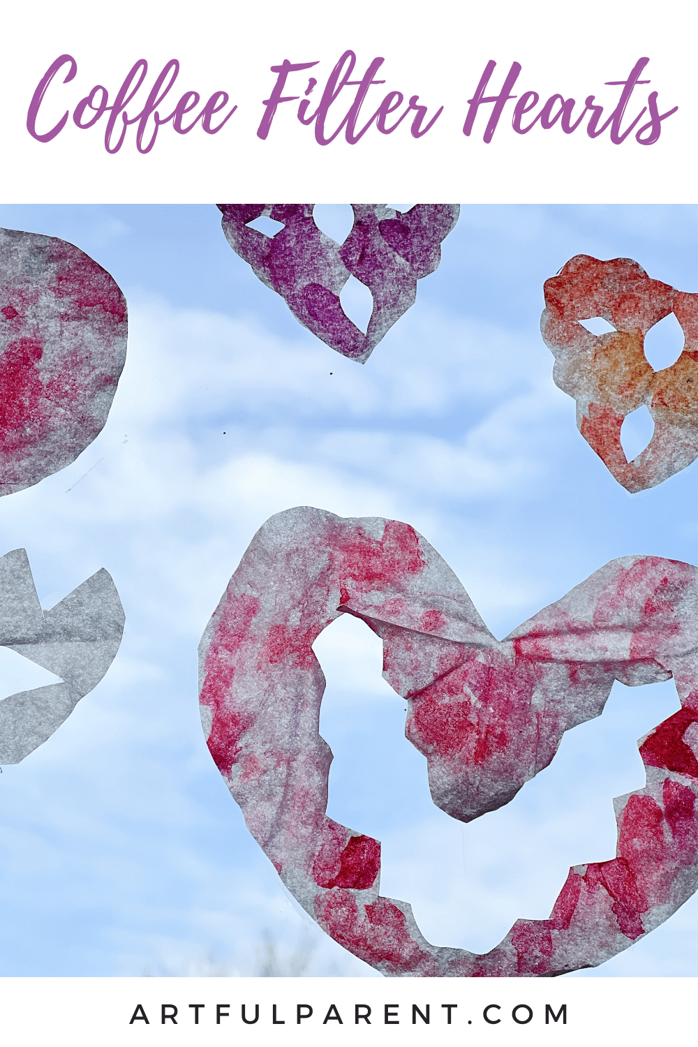 coffee filter crafts pin