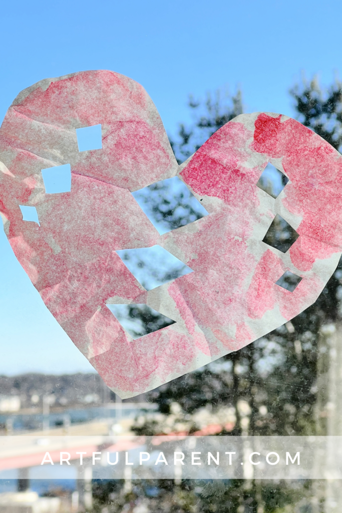 coffee filter heart pinterest