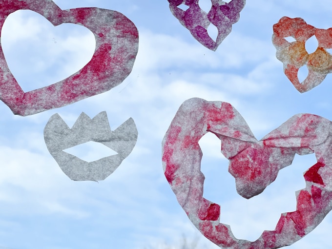 hearts in window _ andrea martelle