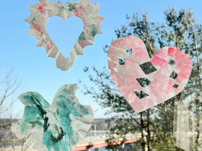 hearts in window _ andrea martelle
