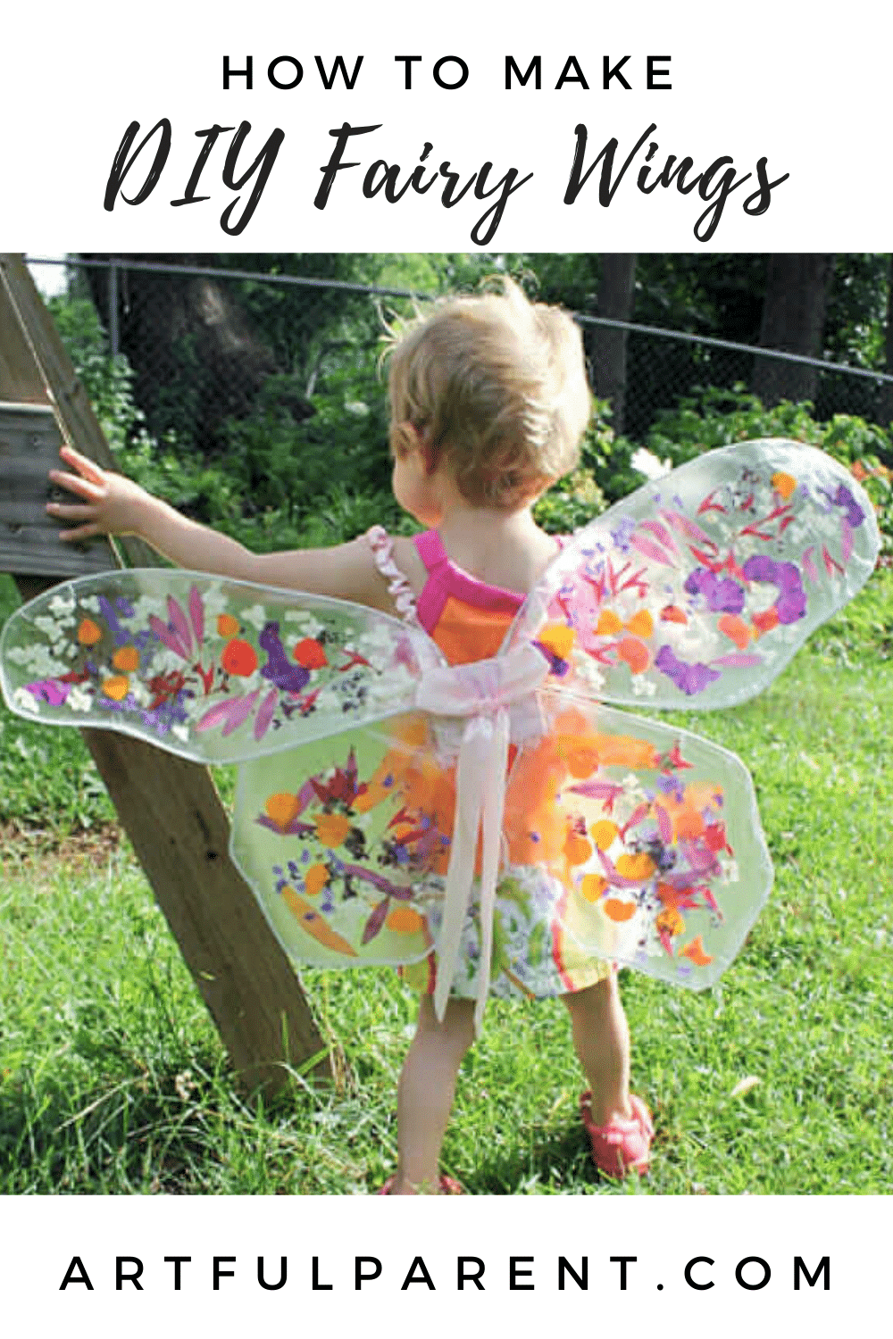 DIY fairy wings pinterest