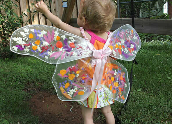 Childrens fairy wings Childrens fairy wings - upcycle suncatcher fairy wings