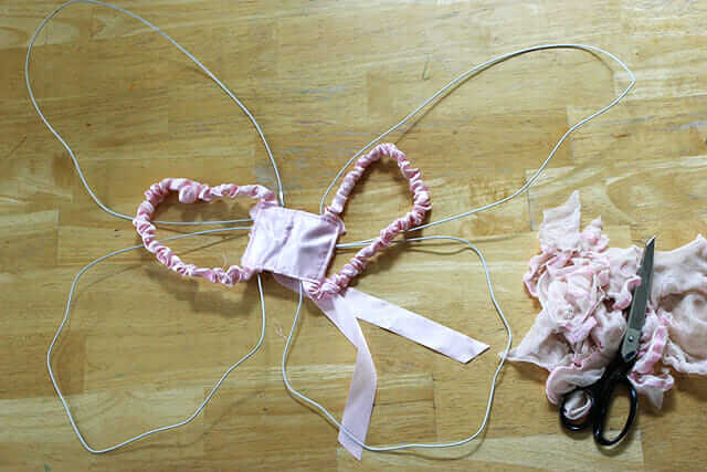 Childrens fairy wings - wire fairy wing frame