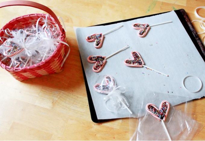 bagged up lollipops