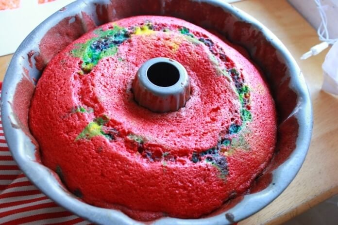 rainbow cake