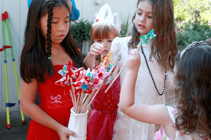 Fairy Wands With Melted Pony Beads - birthday party favors