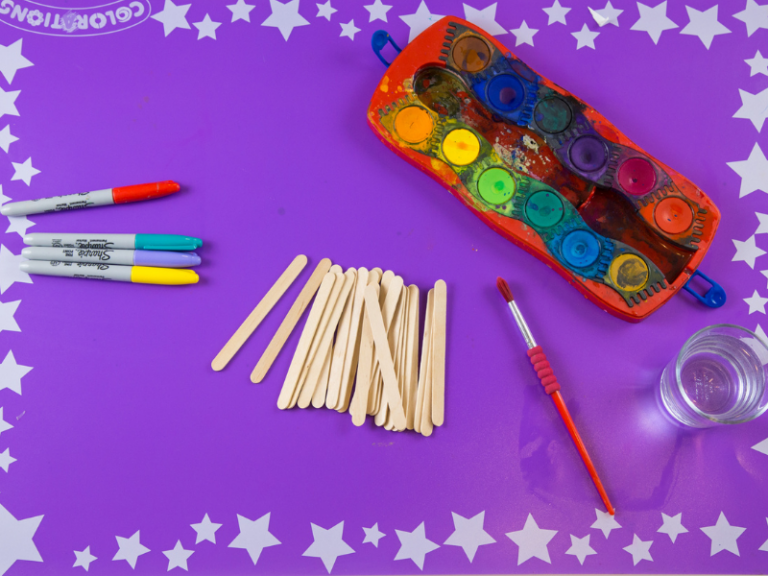 popsicle stick magnets