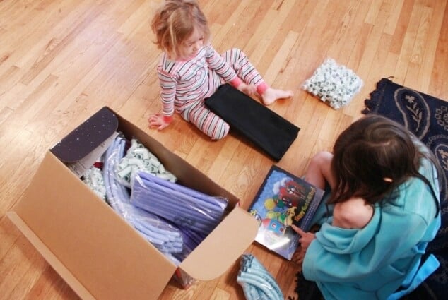 A Build a Fort Kit for Kids