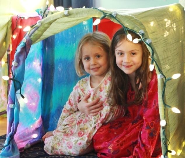 A Build a Fort Kit for Kids 