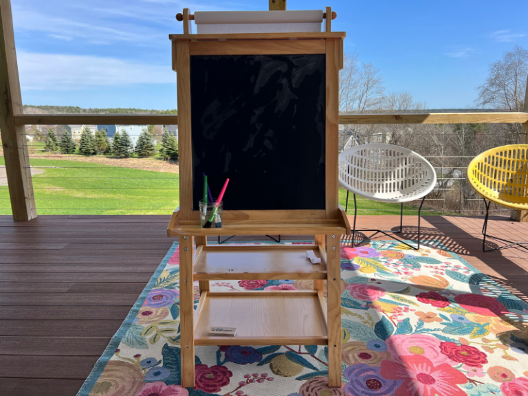 chalkboard outside