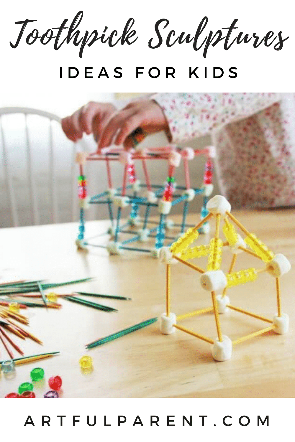 toothpick sculptures pinterest