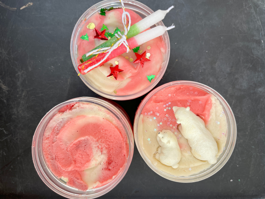 christmas playdough