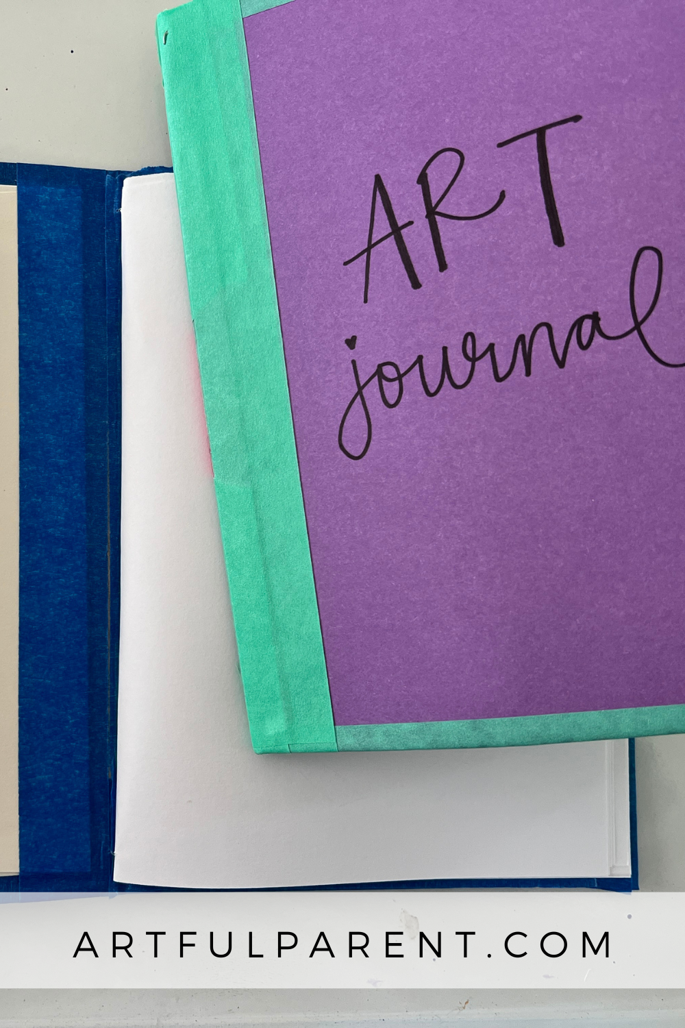 How to Make Art Journals for Kids