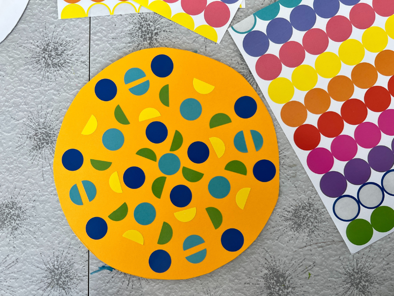 sticker mandala