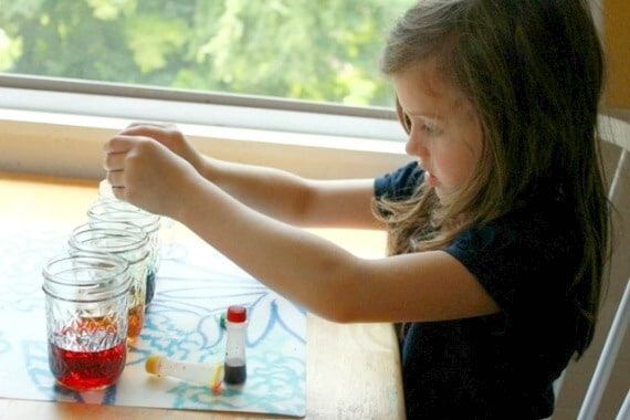 How to Dye Flowers with Two Colors