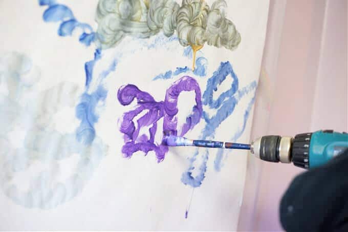 drill painting