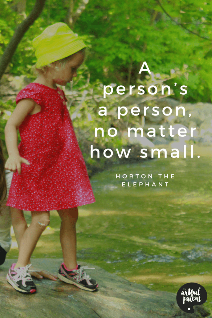 Best Parenting Quotes - Childhood Quote by Horton the Elephant