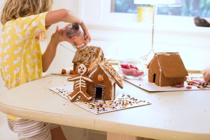 decorating with sprinkles