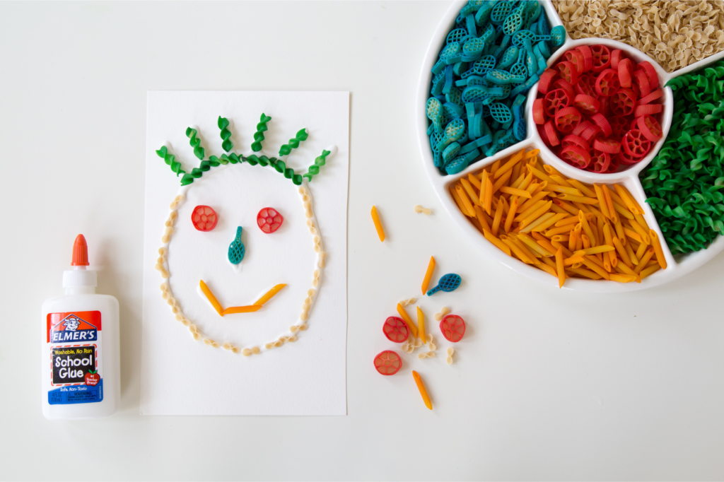 pasta collage