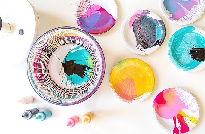 spin art is fun action art
