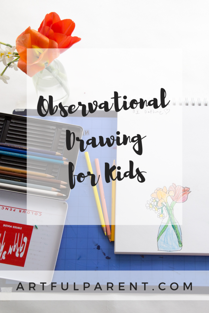 observational drawing pin