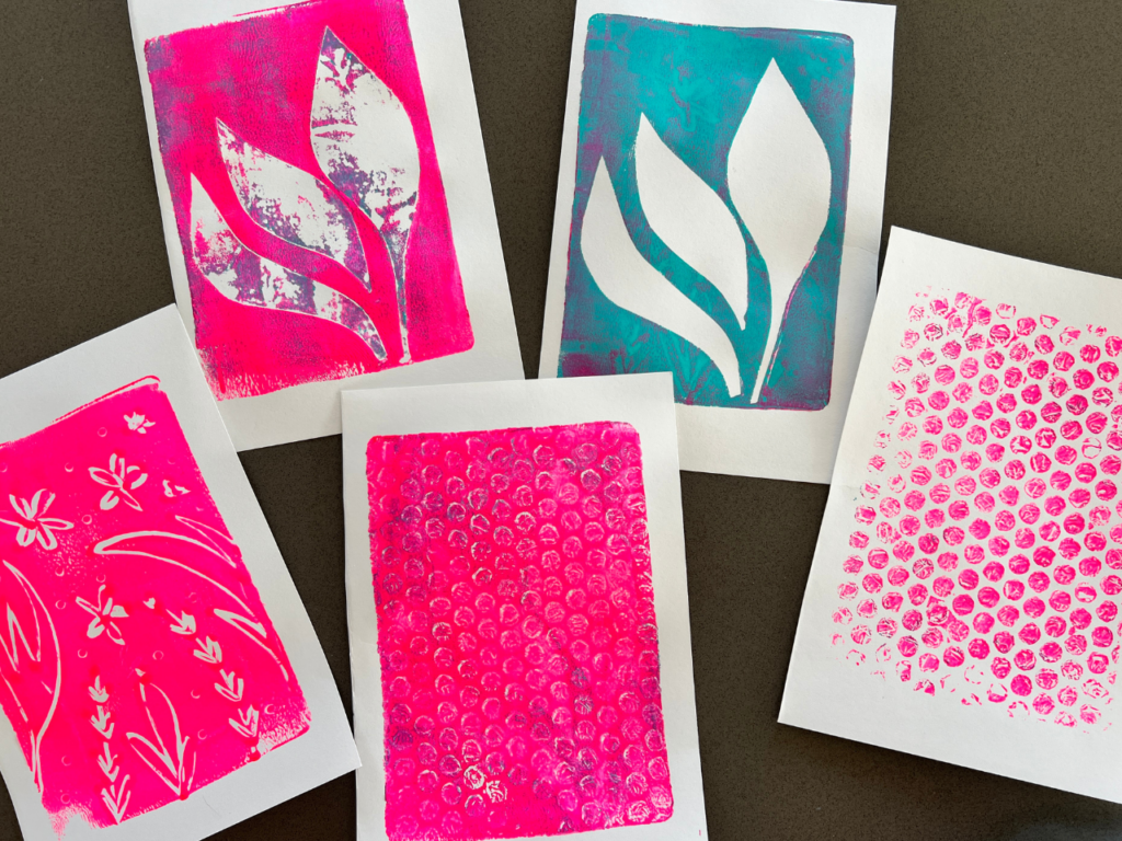 gelli prints