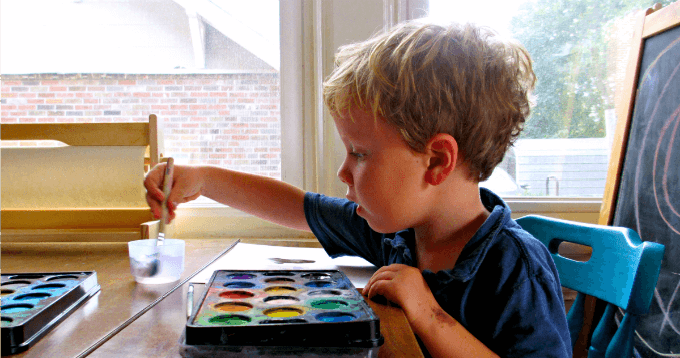 Music Activity for Kids - Use Music as an Art Prompt