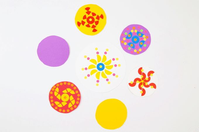 sticker mandalas