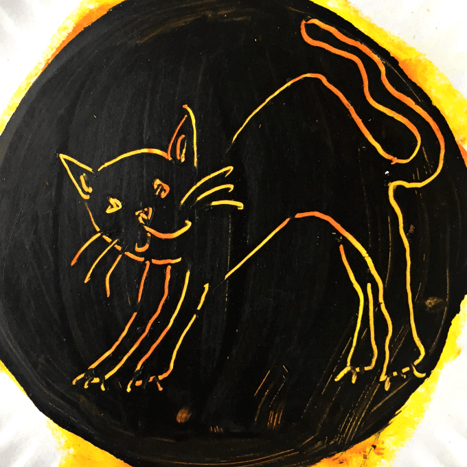 cat Scratch Art