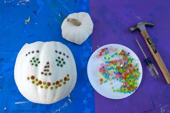 How to Make a DIY Lite Brite Like Pumpkin