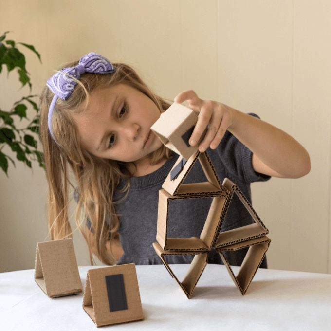 Playing with the Magnetic Building Blocks