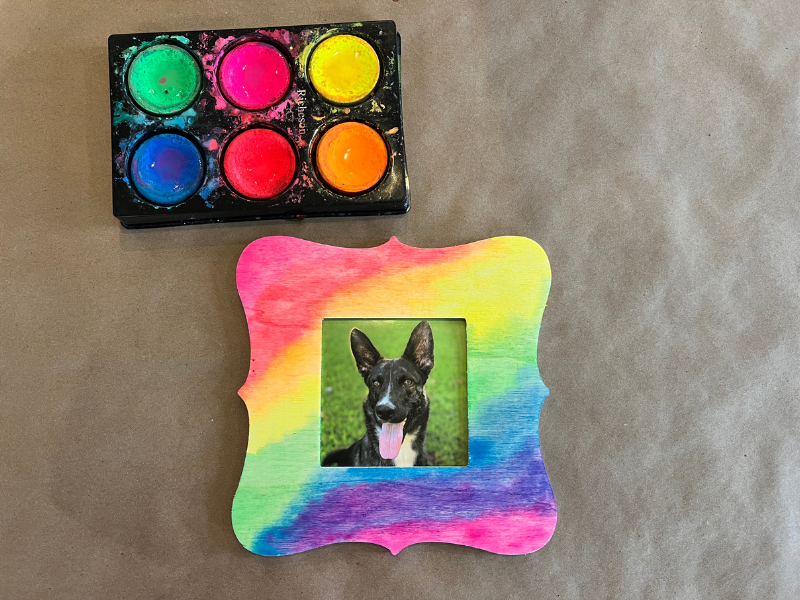painted frame