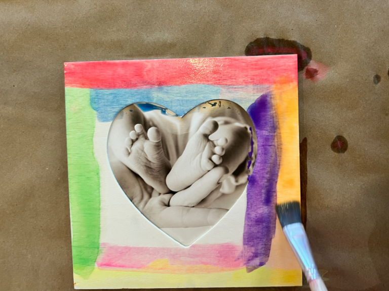 painting a frame