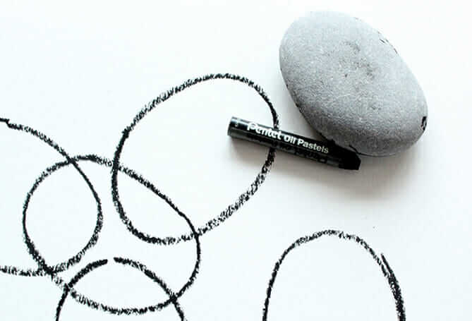 Stone Tracing Art for Kids