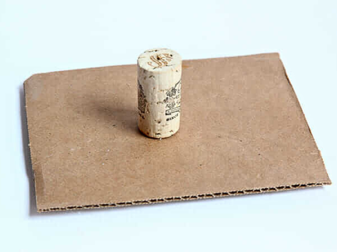 DIY stamp with handle