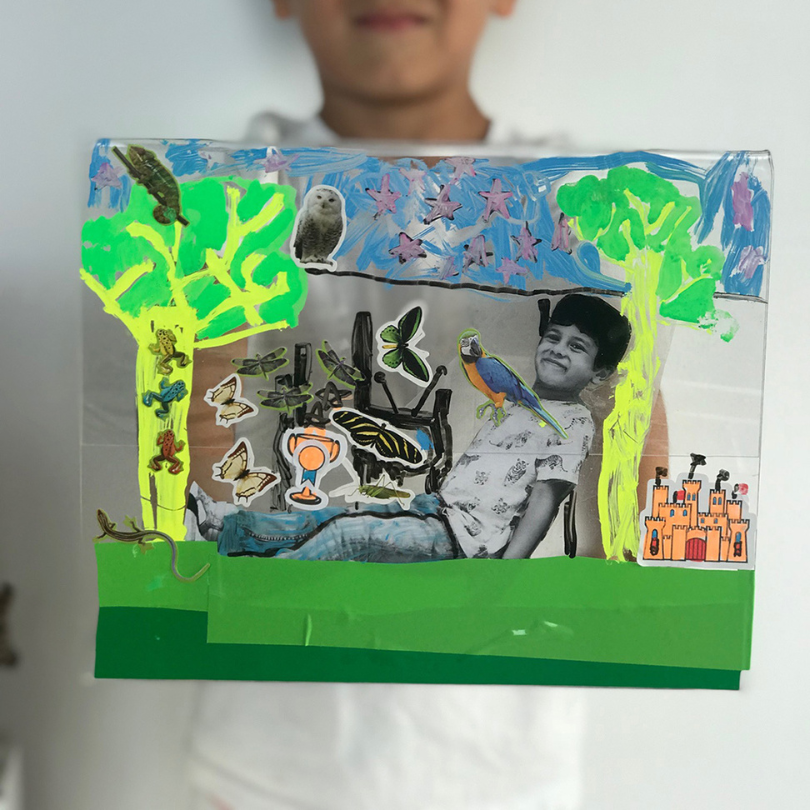 mixed media art