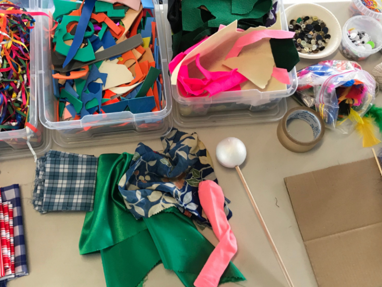 making a puppet
