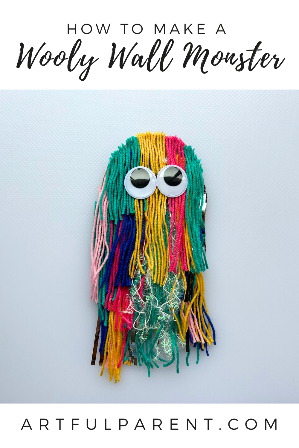 yarn wall hanging pinterest
