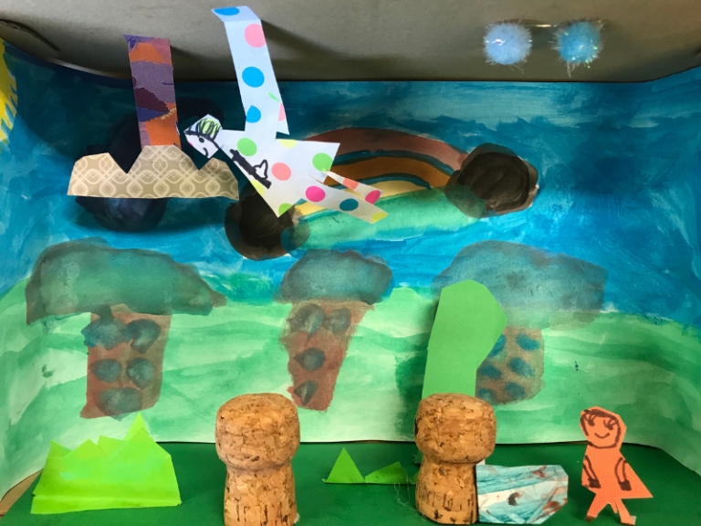shoebox diorama