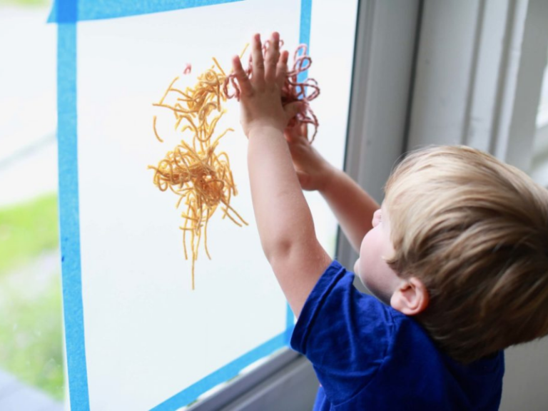 yarn suncatcher
