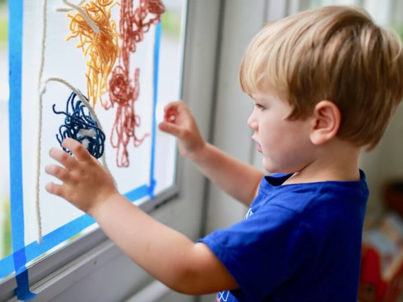 yarn suncatchers