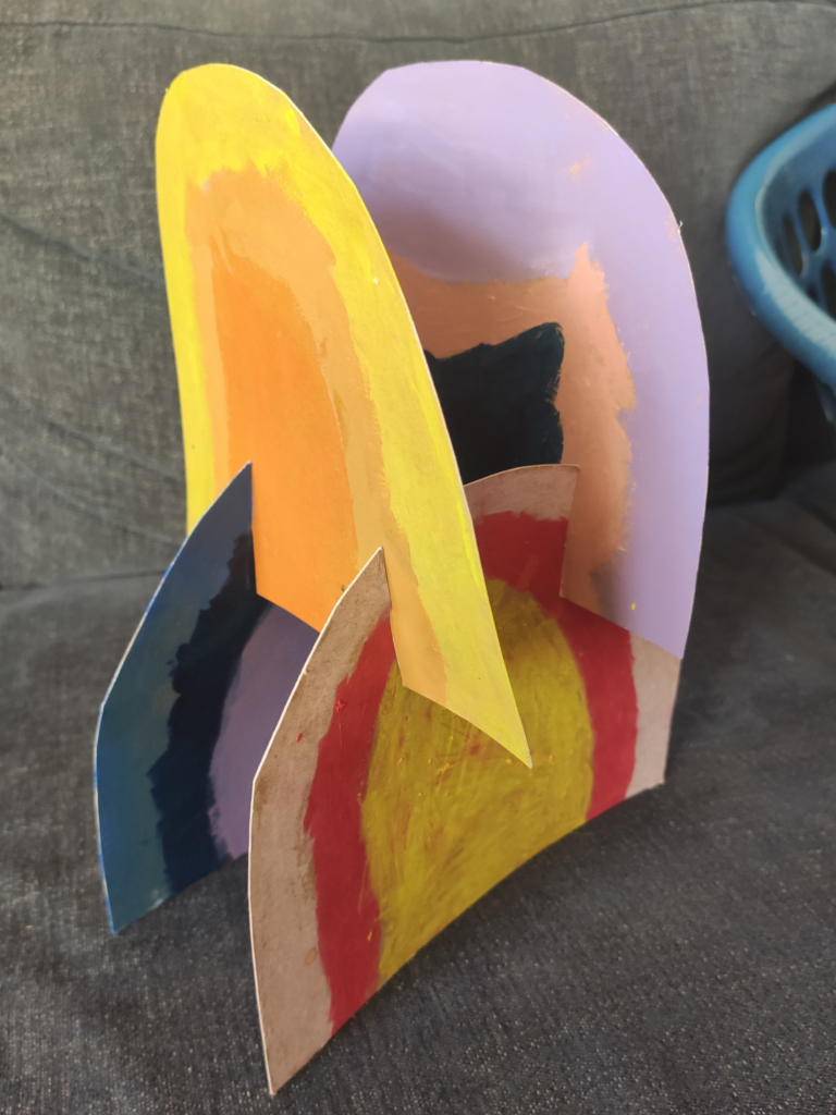 painted rainbows structure