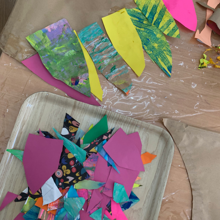 making feathers