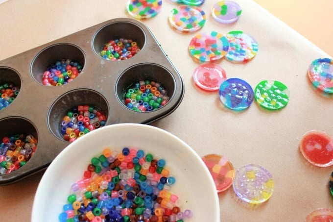 making suncatchers
